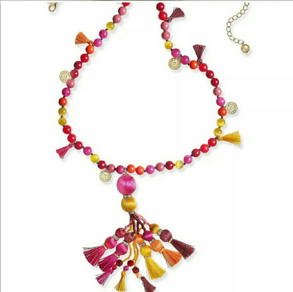 Kate spade pretty poms tassel necklace - Picture 3 of 5